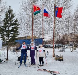 Всероссийские соревнования "Лыжня России-2024"