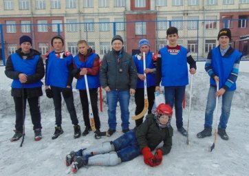 Хоккей на валенках